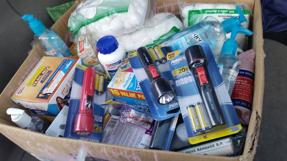Food, clothes, personal hygiene supplies and children’s items are donated to support local nonprofits